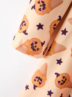 Rylee Faith Designs - Halloween Pumpkin Girls Long Sleeve Dress - alternate view 4