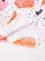 Rylee Faith Designs - Fall Pumpkin Print Girls Twirl Dress Long Sleeve - alternate view 5