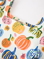 Rylee Faith Designs - Halloween Pumpkin Print Girls Ruffle Hem Dress - alternate view 8