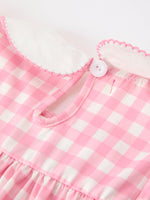 Rylee Faith Designs - Halloween Ghost Embroidered Girls Dress Peter Pan Collar Bow - alternate view 4