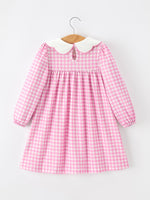 Rylee Faith Designs - Thanksgiving Halloween Pumpkin Embroidery Girls Dress - alternate view 2
