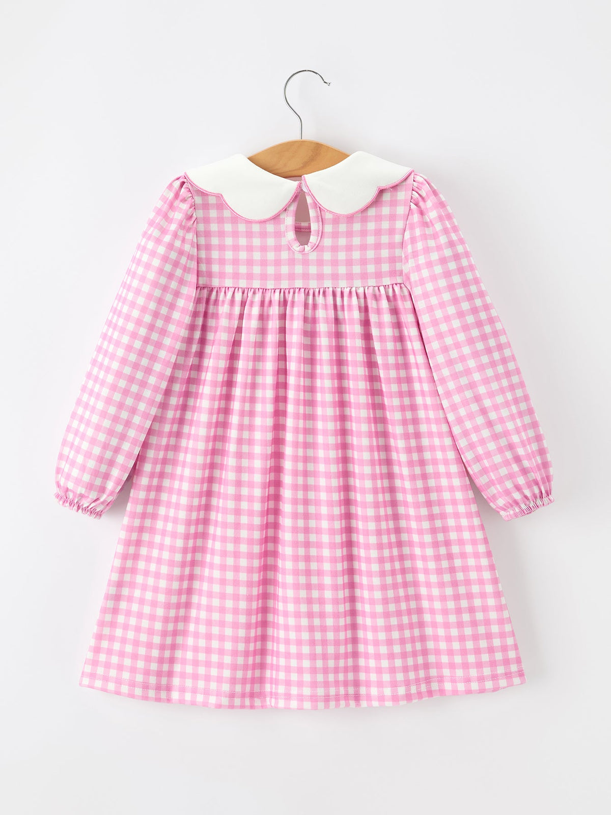 Rylee Faith Designs - Thanksgiving Halloween Pumpkin Embroidery Girls Dress - alternate view 2