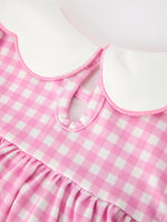 Rylee Faith Designs - Thanksgiving Halloween Pumpkin Embroidery Girls Dress - alternate view 4