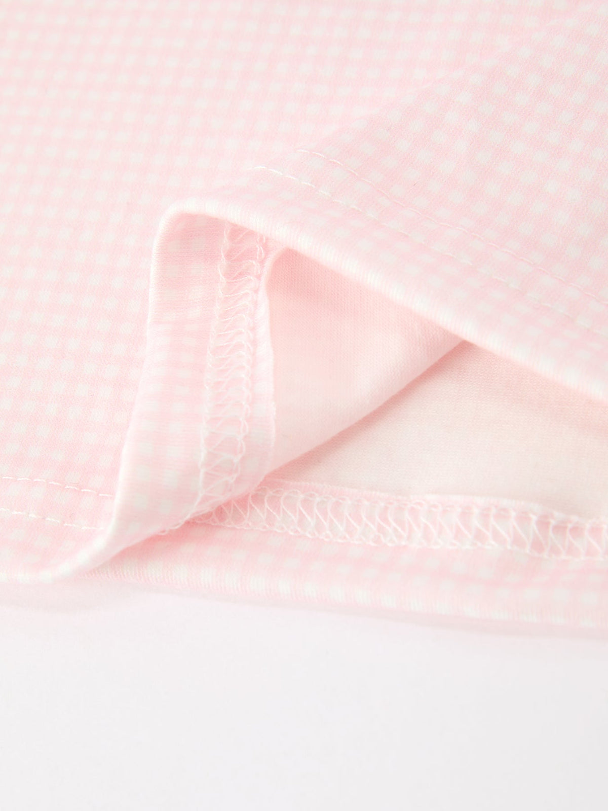 Rylee Faith Designs - Pink Goose Embroidered Baby Girl Dress Peter Pan Collar Bow Dress - alternate view 10