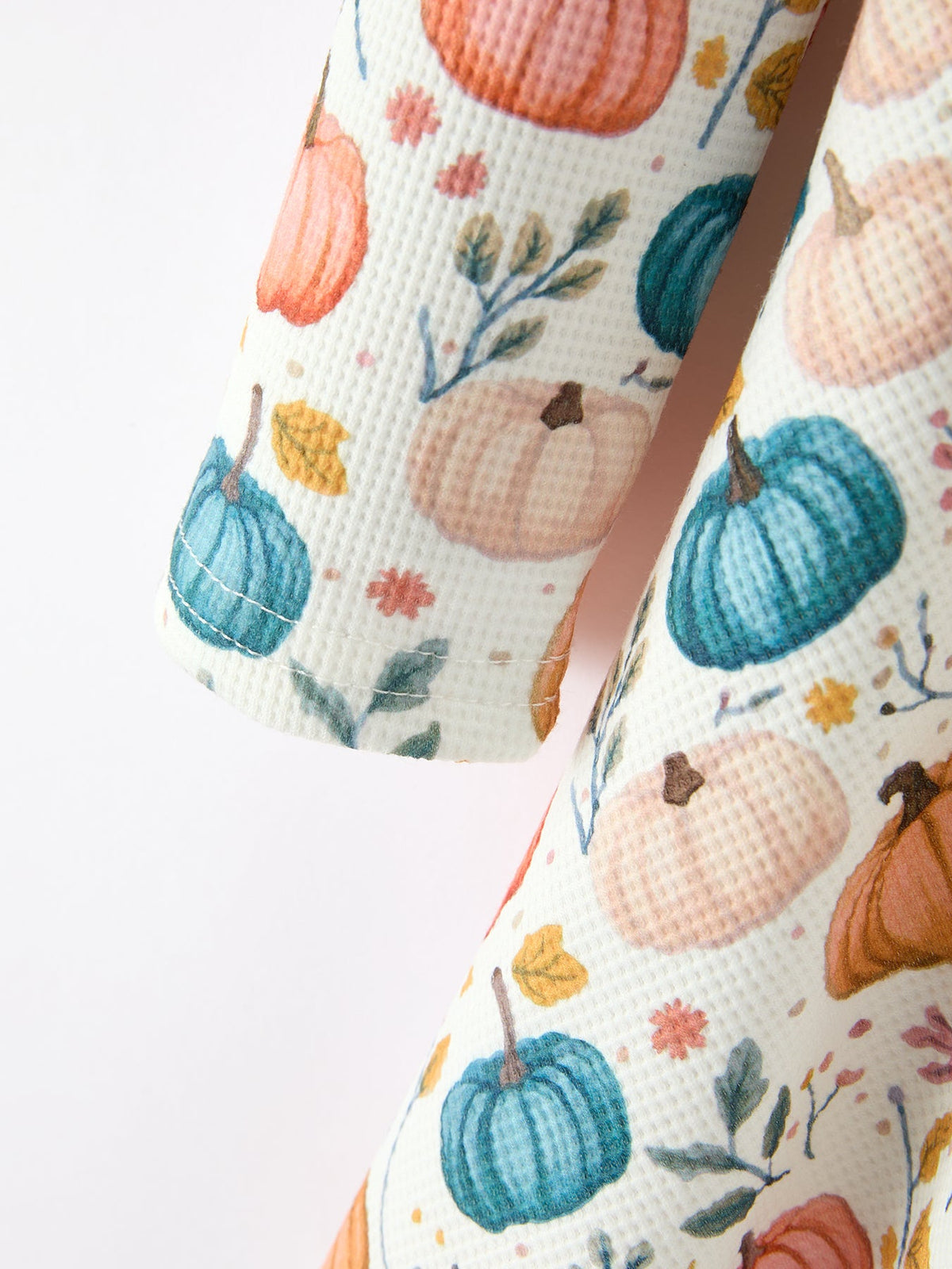 Rylee Faith Designs - Fall Colorful Pumpkin Girls' Long-Sleeved Dress - alternate view 3