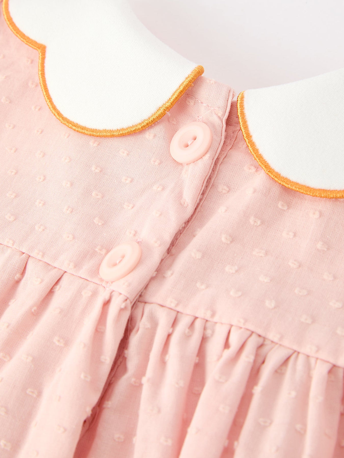 Rylee Faith Designs - Halloween Pumpkin Embroidered Girls Bloomer Set - alternate view 4