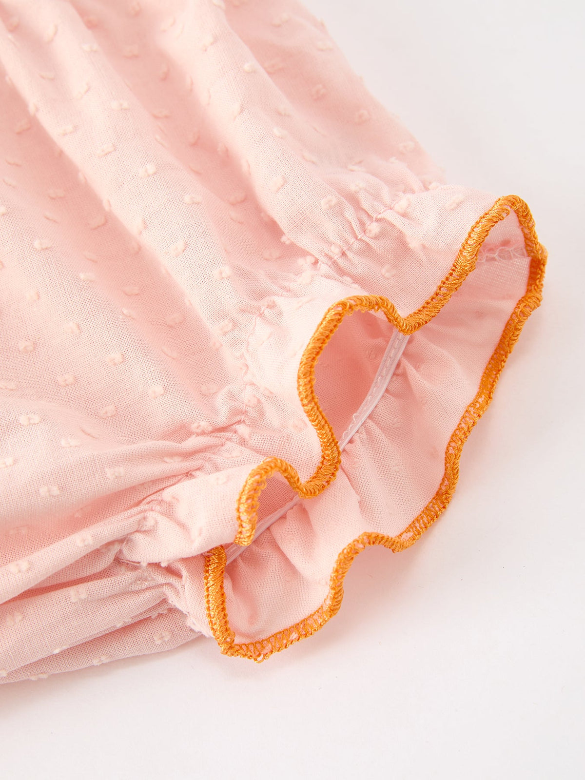 Rylee Faith Designs - Halloween Pumpkin Embroidered Girls Bloomer Set - alternate view 5
