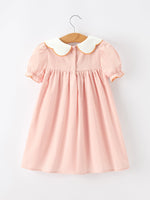 Rylee Faith Designs - Halloween Pumpkin Applique Girls Puff Sleeve Dress - alternate view 4