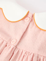 Rylee Faith Designs - Halloween Pumpkin Applique Girls Puff Sleeve Dress - alternate view 6