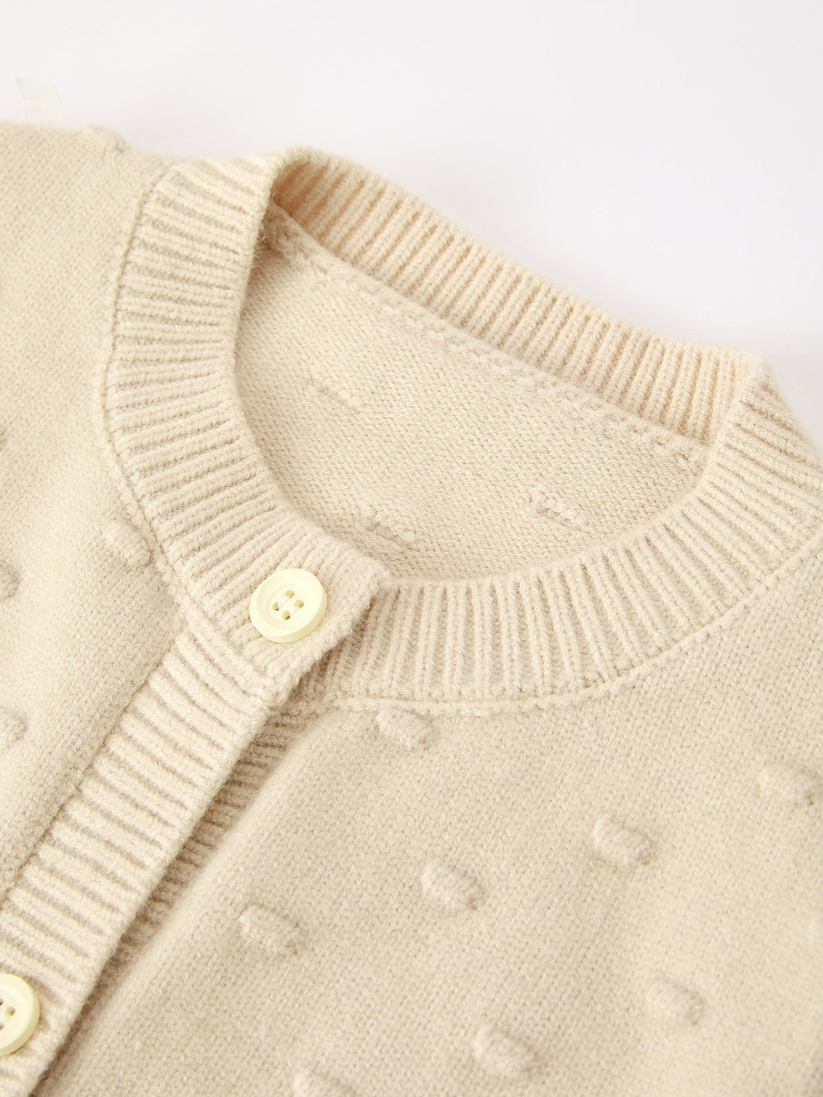 Rylee Faith Designs - Christmas Tree Knit Cardigan Kids Holiday Sweater Button Front - alternate view 9
