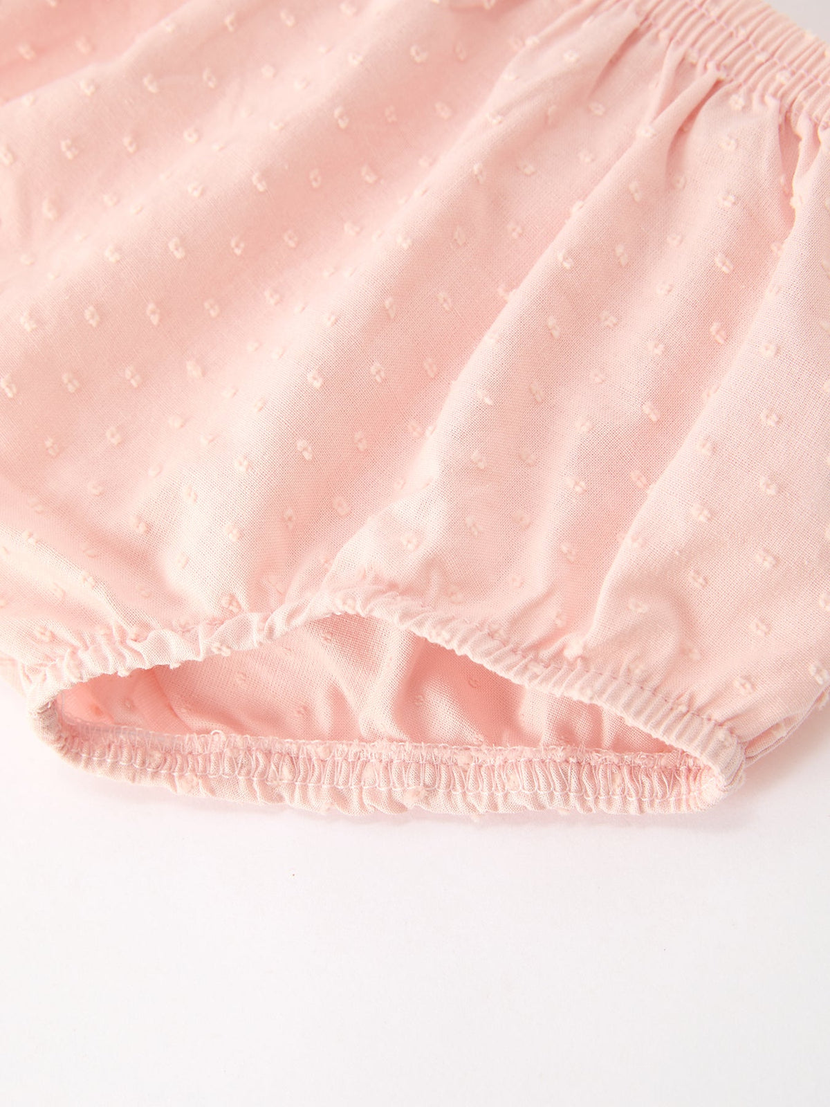 Rylee Faith Designs - Fall Baby Girl Pink Peter Pan Collar Embroidered Bloomer Set - alternate view 5