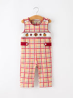 Rylee Faith Designs - Boy Thanksgiving Pumpkin Turkey Maple Leaf Plaid Jonjon