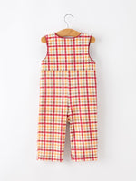 Rylee Faith Designs - Boy Thanksgiving Pumpkin Turkey Maple Leaf Plaid Jonjon - alternate view 2