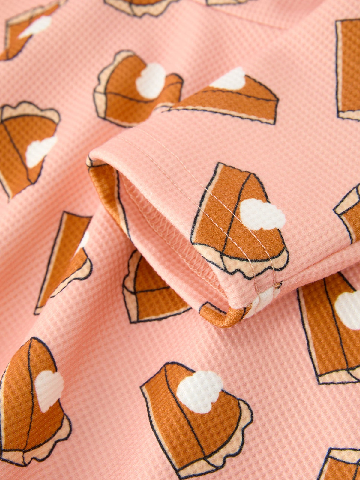 Rylee Faith Designs - Girls Thanksgiving Pumpkin Pie Dress Fall Twirl Dress - alternate view 4