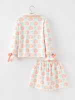 Rylee Faith Designs - Mommy and Me Fall Pumpkin Print Pajama Set - alternate view 4