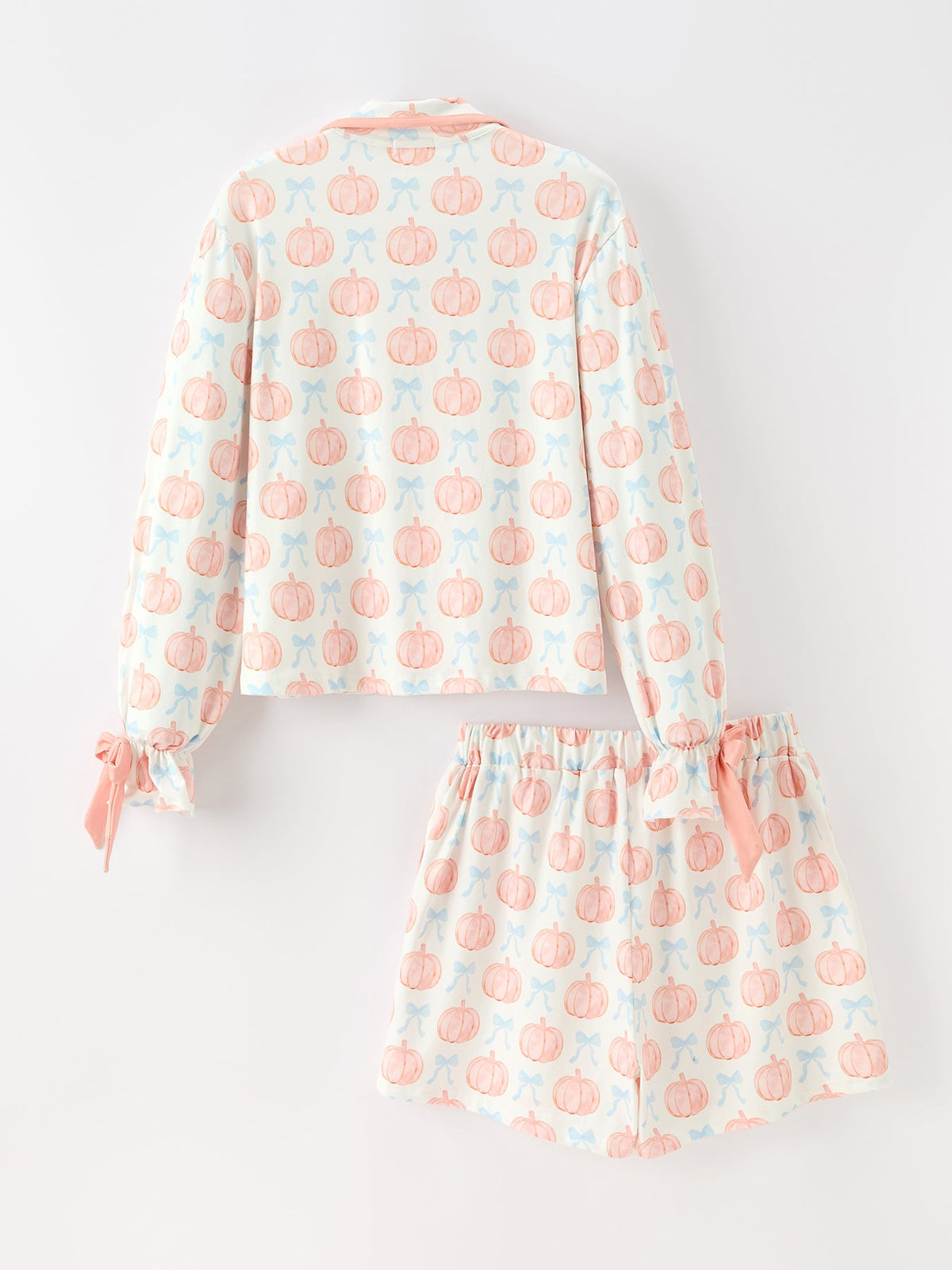 Rylee Faith Designs - Mommy and Me Fall Pumpkin Print Pajama Set - alternate view 9