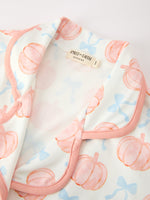 Rylee Faith Designs - Mommy and Me Fall Pumpkin Print Pajama Set - alternate view 10