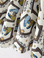 Rylee Faith Designs - Christmas Girls Nativity Scene Print Twirl Dress - alternate view 5