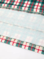 Rylee Faith Designs - Baby Girl Christmas Plaid Embroidered Dress Wreath Collar - alternate view 5