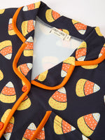 Rylee Faith Designs - Halloween Candy Corn Mommy and Me Pajama Set Matching Lounge Set - alternate view 12
