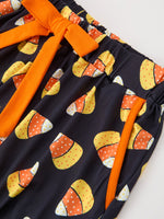 Rylee Faith Designs - Halloween Candy Corn Mommy and Me Pajama Set Matching Lounge Set - alternate view 14