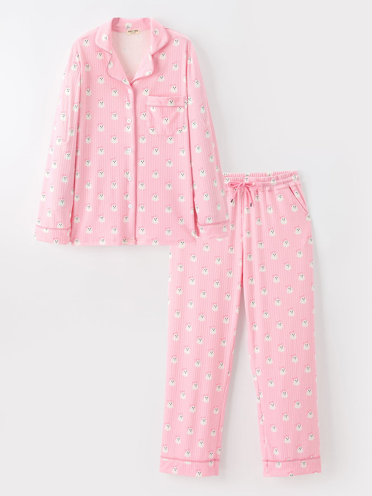 Rylee Faith Designs - Halloween Ghost Mommy and Me Pajama Set Lounge Set - alternate view 3