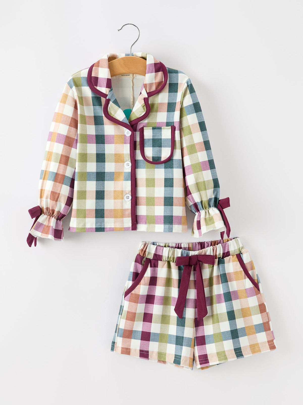 Rylee Faith Designs - Mommy and Me Fall Plaid Pajama Set - alternate view 10