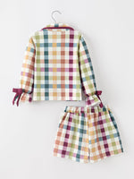 Rylee Faith Designs - Mommy and Me Fall Plaid Pajama Set - alternate view 11