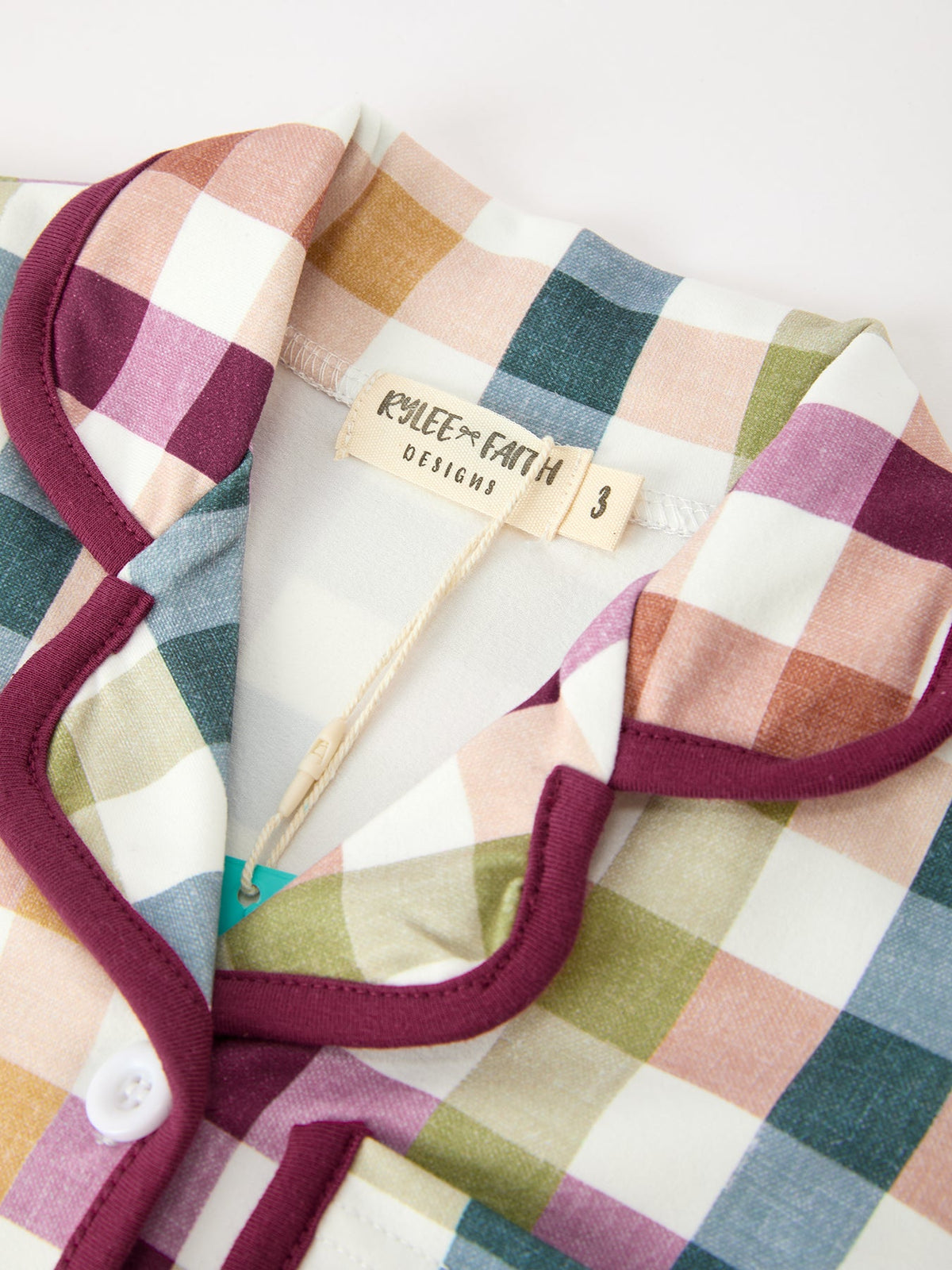 Rylee Faith Designs - Mommy and Me Fall Plaid Pajama Set - alternate view 12