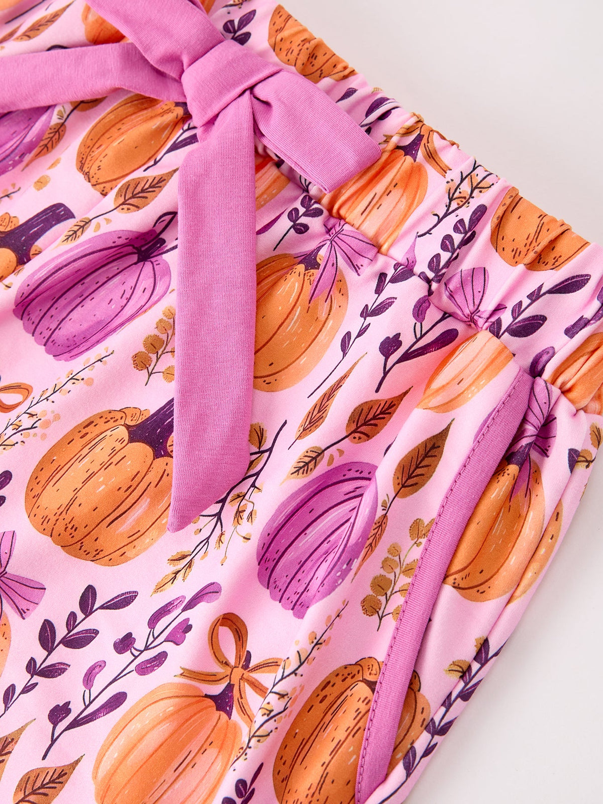 Rylee Faith Designs - Mommy & me Halloween Pumpkin Pajama Set - alternate view 11