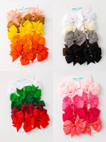 Rylee Faith Designs - Girls Bow Hair Clip Set
