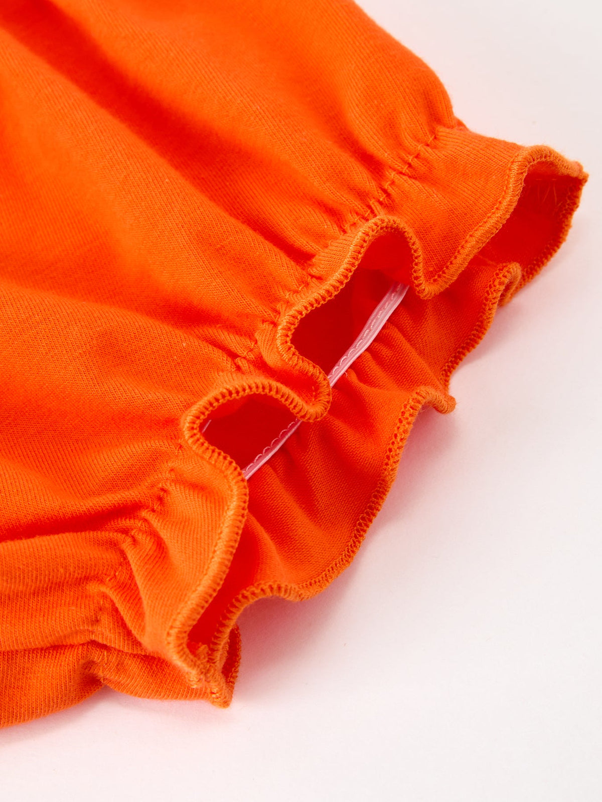 Rylee Faith Designs - Fall Girls Pumpkin Appliqué Peter Pan Collar Bloomer Set - alternate view 5