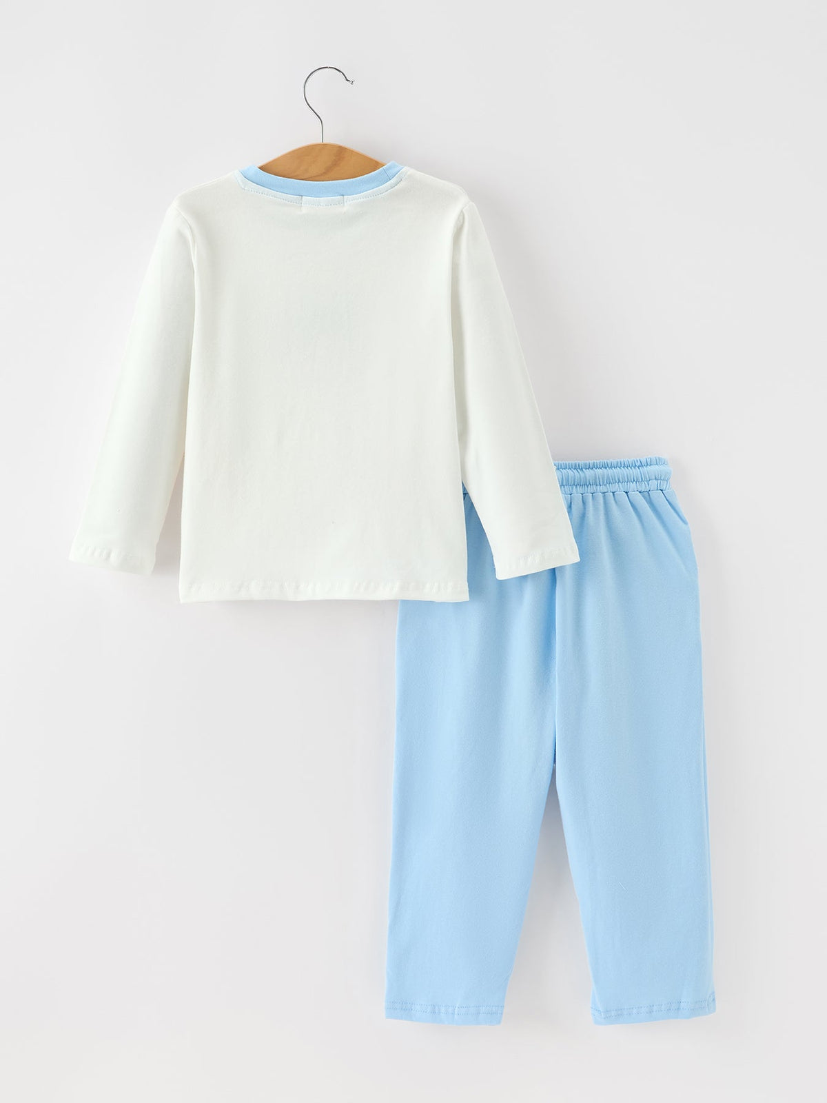 Rylee Faith Designs - Christmas Nativity Embroidered Boys Long Sleeve Top And Pants Set - alternate view 2