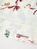 Rylee Faith Designs - Christmas Bow and Gingerbread Print Girls Twirl Dress - alternate view 5