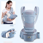 Ergonomic Baby Carrier Infant Baby Hipseat Carrier 3 In 1 Front Facing Ergonomic Kangaroo Baby Wrap Sling - Cindi Book
