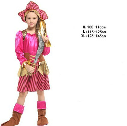 Halloween children's pirate costume - Cindi Book