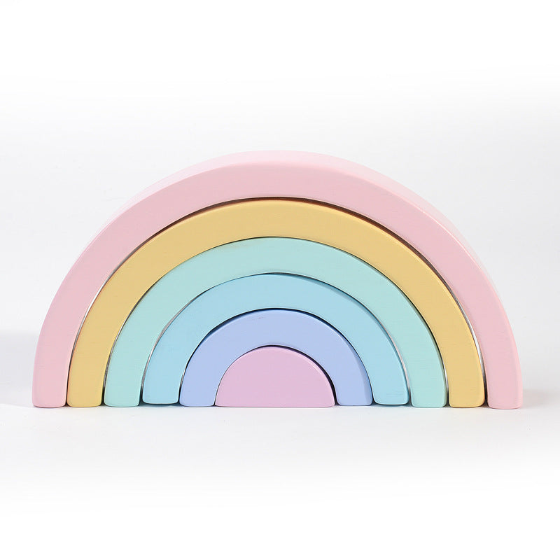 Arch bridge semicircle building blocks children toys - Cindi Book