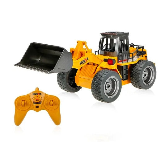 Channel remote control excavator alloy version 2.4G wireless remote control vehicle engineering vehicle excavator children's toys - Cindi Book