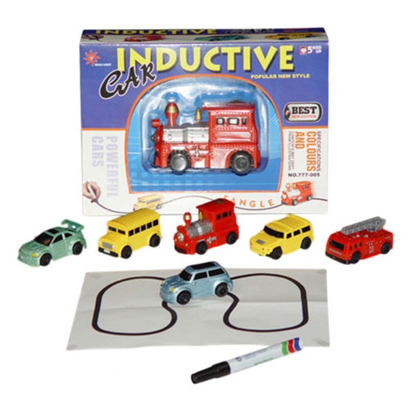 Engineering Vehicles MINI Magic Pen Inductive Children's Truck Tank - Cindi Book