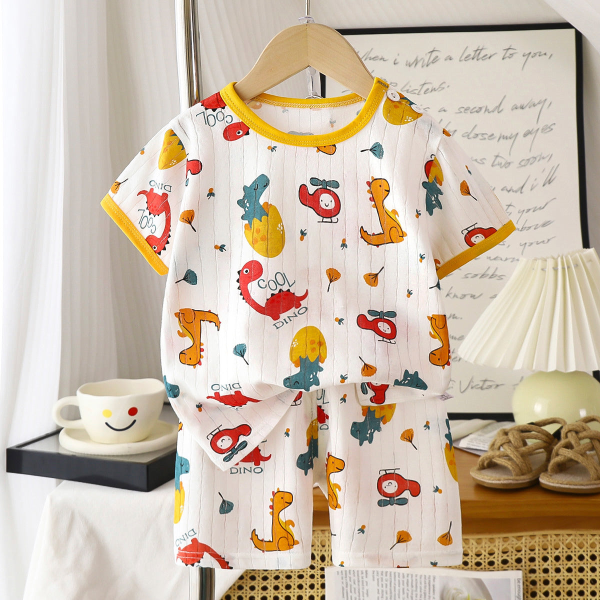 Children's Short-sleeved Shorts Suit - Cindi Book