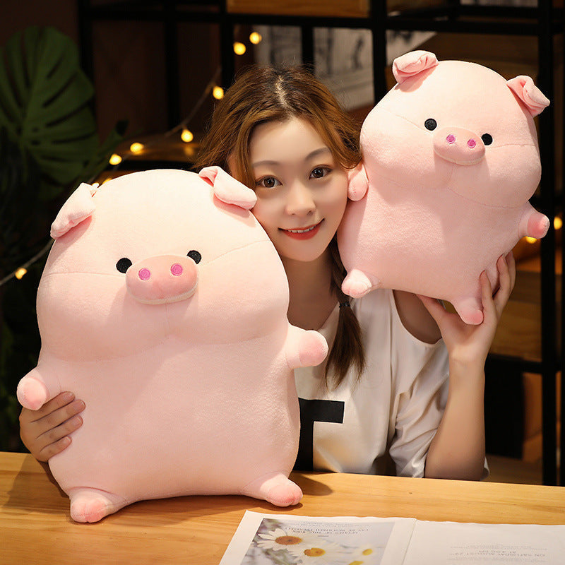 Pig Doll Pillow Girl Plush Toy - Cindi Book