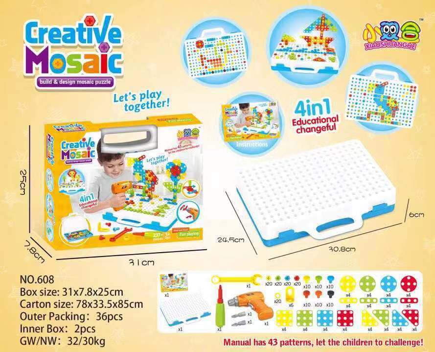 Creative Building Kits Educational Blocks Sets - Cindi Book