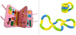New Busy Book Children's Busy Board Dressing And Buttoning Learning Baby Early Education Preschool Sensory Learning Toy - Cindi Book