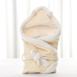 Newborn baby being hugged and swaddled by baby - Cindi Book