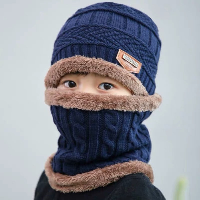 Warm knitted hat children's cap - Cindi Book