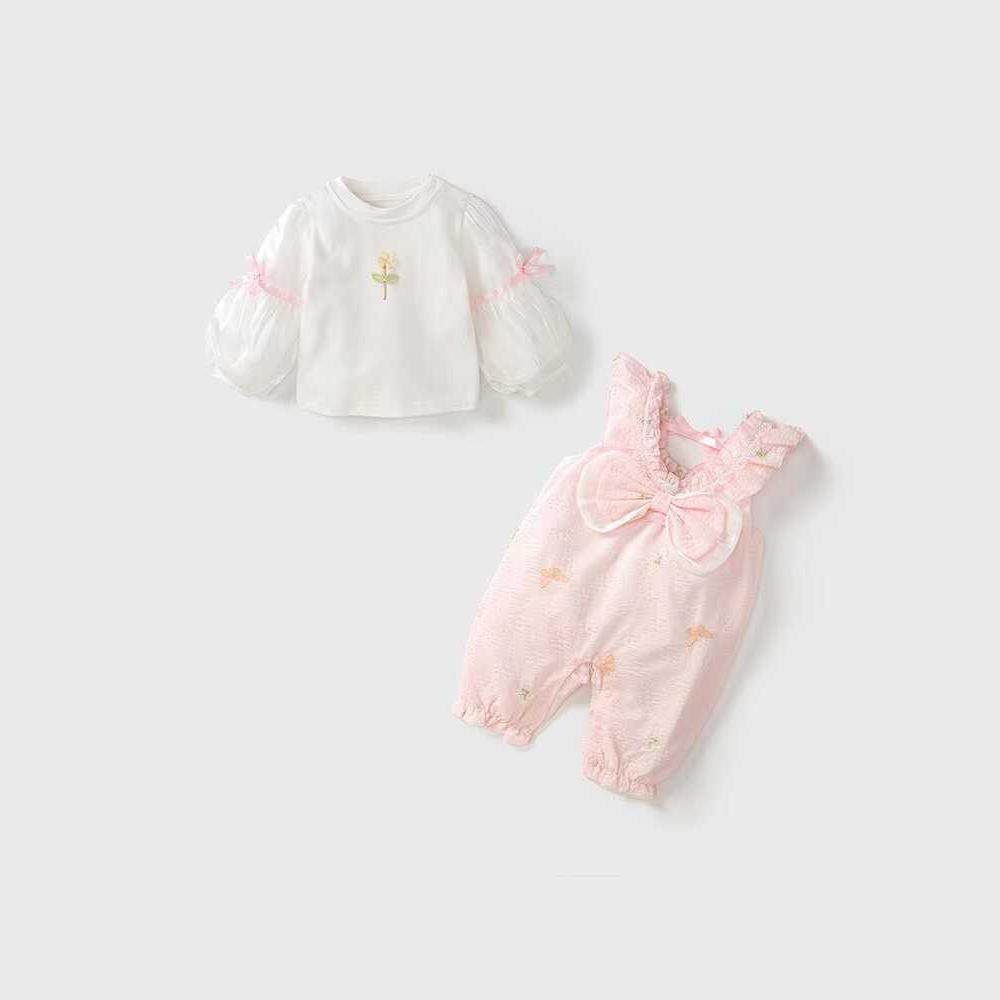 SpringAutumn One-Hundred-Day Romper Set For Baby Girls Full Moon - Cindi Book