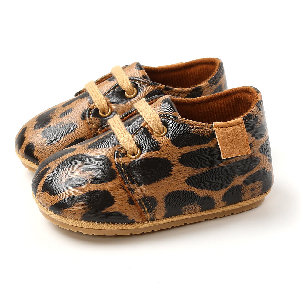 Small Leather Shoes Spring and Autumn Style Baby Walking Shoes