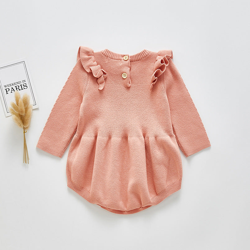 Long-sleeved romper for newborn baby - Cindi Book