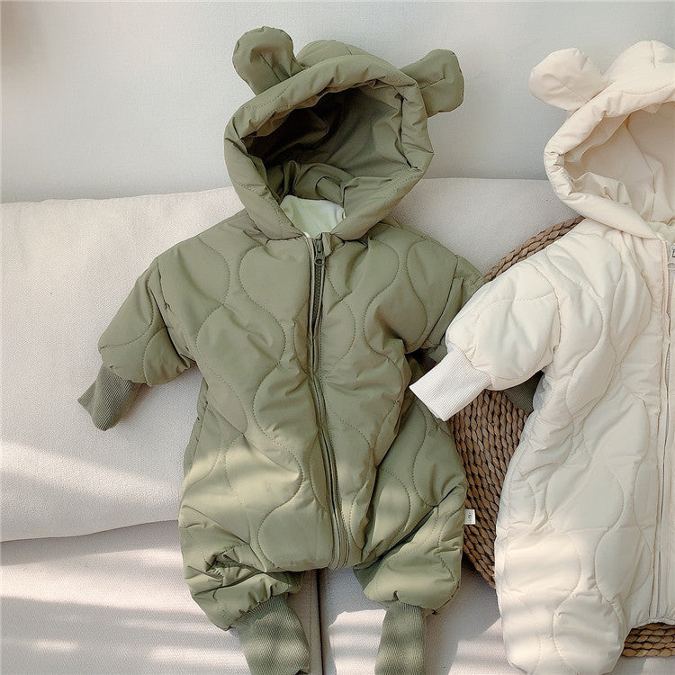 Men and Women Baby Bears Thickened Warm Winter Clothes - Cindi Book
