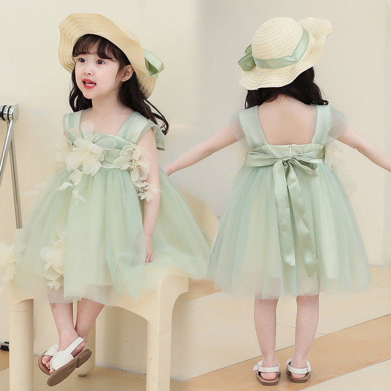 Children's New Flower Costume Sundress - Cindi Book